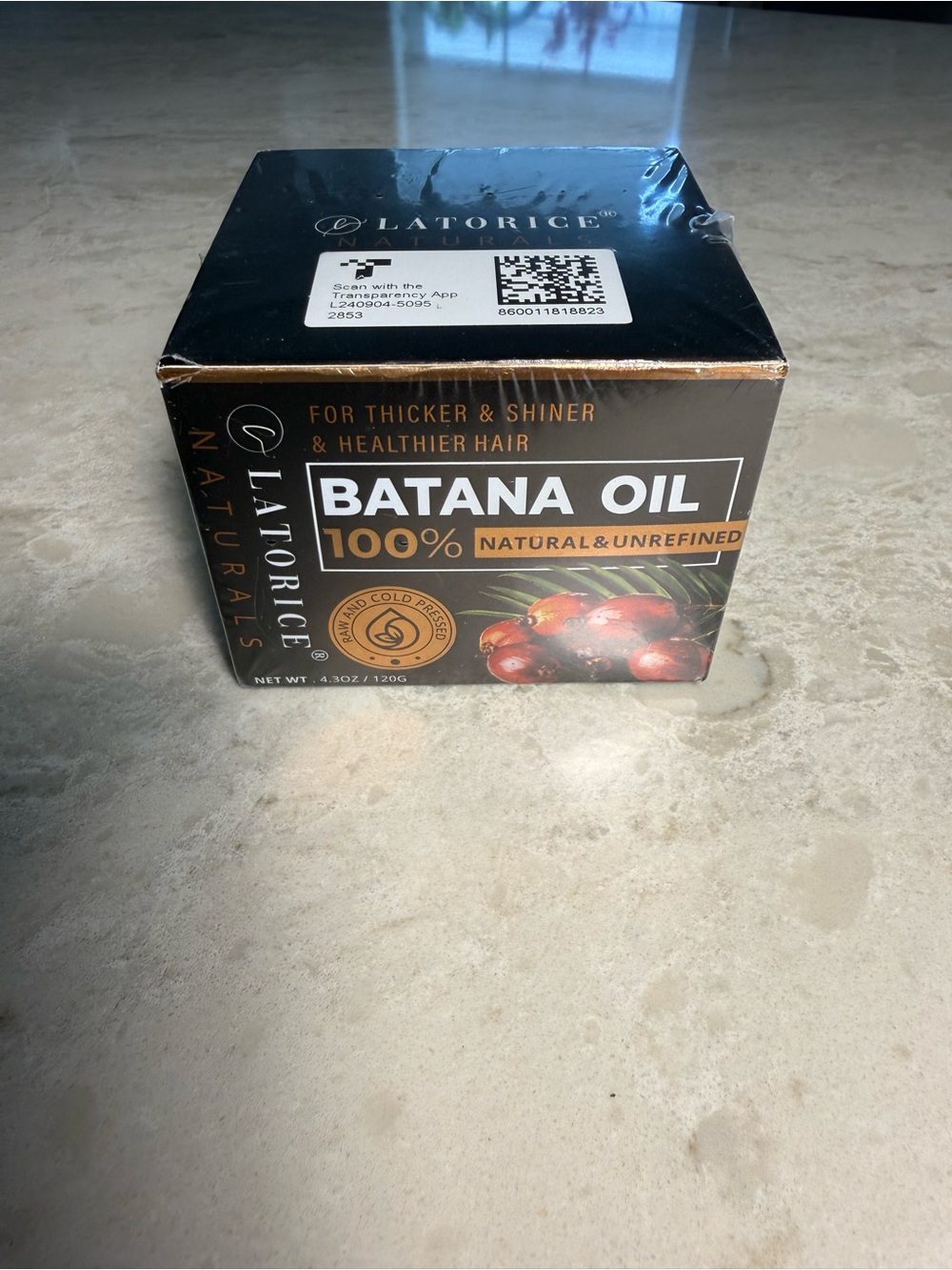 Latorice Naturals Batana Oil 100% Natural Raw Unrefined Hair Growth 4.3oz 120g
